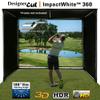 Elite Screens Designer Cut, 134 inch Diag, 10'x20' ImpactWhite 360 DIY Raw Projector Screen Material for Golf/Multi-Sport Simulation, RM-10X20-IPW360-F view 4