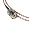 HQRP SMA Male to UHF SO-239 Female Cable, 1 Meter Length view 4