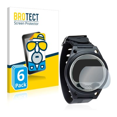 brotect Screen Protection Film 6-Pack Compatible with SCUBAPRO Aladin Sport (Matrix) Anti Glare Screen Protector [Matte, Scratch Proof]