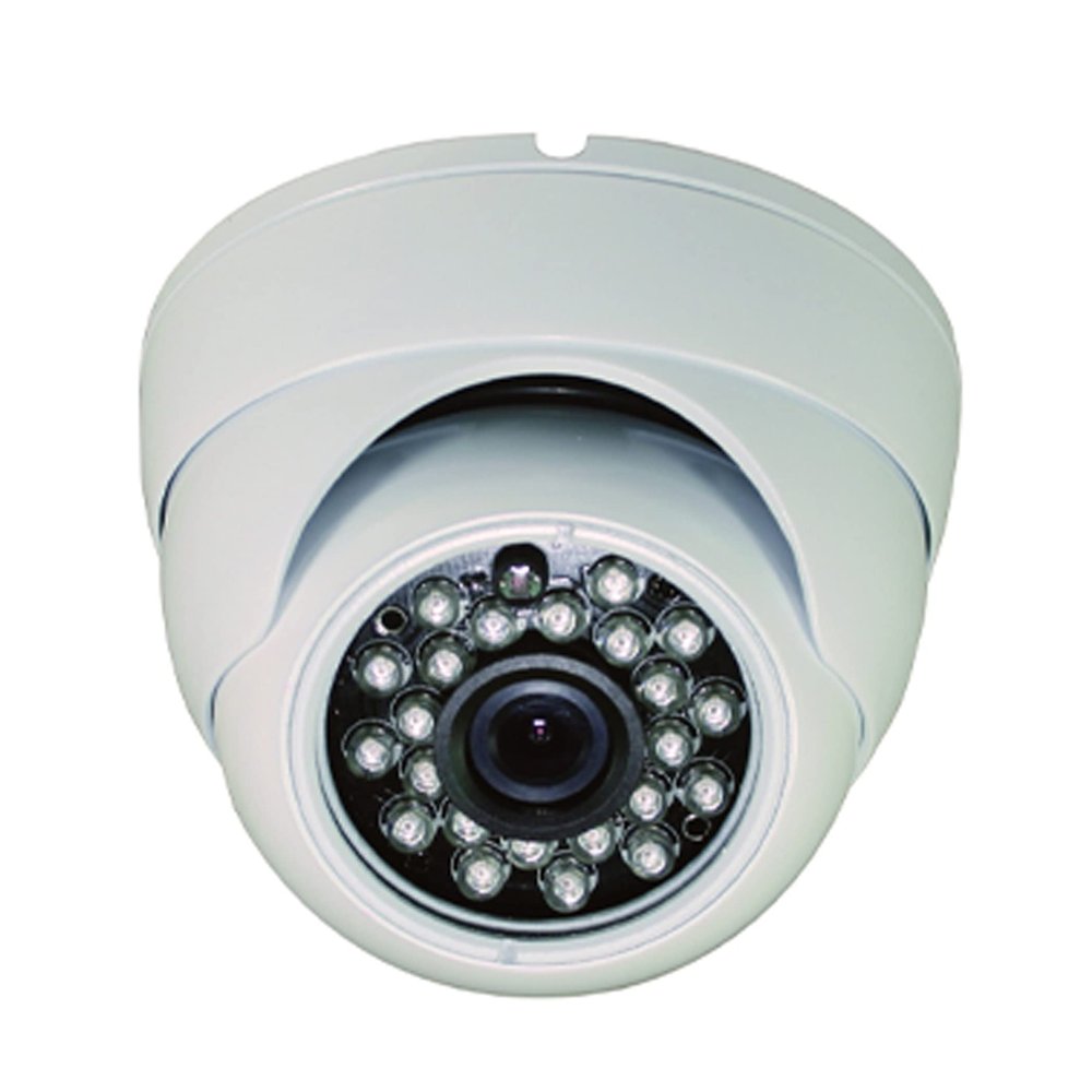 2 AXIS Varifocal IR Dome Camera 550TVL 1/3-Inch 760H Super Sensitivity CCD 2.8-12mm Lens (White)