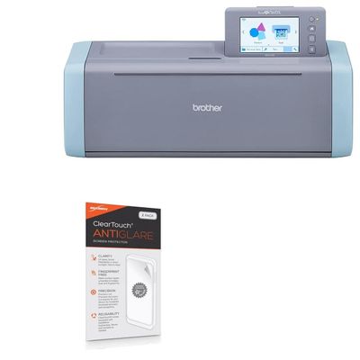 BoxWave Screen Protector Compatible with Brother SDX125e - ClearTouch Anti-Glare (2-Pack), Anti-Fingerprint Matte Film Skin