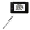 BoxWave Stylus Pen Compatible with Wacom Intuos Pro M Paper Edition (PTH-660P) - DualTip Capacitive Stylus, Fiber Tip Disc Tip Capacitive Stylus Pen - Metallic Silver view 1