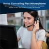 TruVoice VoicePro 10C Home, Office and Call Center USB-C Headset with Noise Canceling Microphone, HD Speakers and in Line Call Controls with Mute, Compatible with PC's and Cell Phones with USB C Port view 3