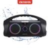 AIWA Portable Boombox - Waterproof Bluetooth Speaker, Rechargeable Wireless Boombox with Multi Color LED Lighting and Digital Display, AUX Input and Carry Handle, 15 Hour Playtime view 2