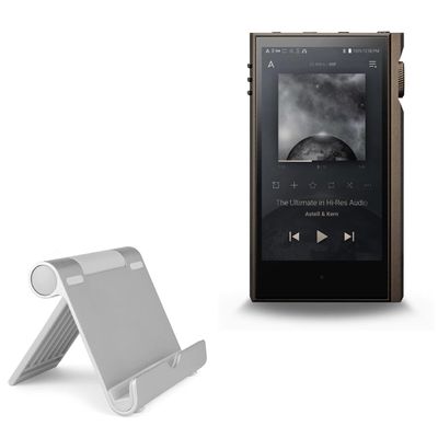 BoxWave Stand and Mount Compatible with Astell & Kern Kann Max - VersaView Aluminum Stand, Portable, Multi Angle Viewing Sturdy