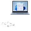 BoxWave Stand and Mount Compatible with Microsoft Surface Laptop Go 2 - Pocket Aluminum Stand 3-in-1, Portable Multi Angle Viewing Riser - Metallic Silver view 1