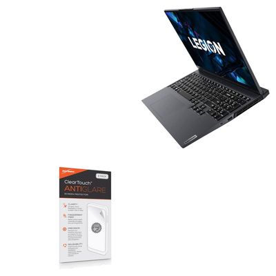 BoxWave Screen Protector Compatible with Lenovo Legion 5i Pro (16 in - 82JF) - ClearTouch Anti-Glare (2-Pack), Anti-Fingerprint Matte Film Skin