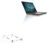 BoxWave Stand and Mount Compatible with Fujitsu LifeBook U7311 - Pocket Aluminum Stand 3-in-1, Portable Multi Angle Viewing Riser - Metallic Silver view 1