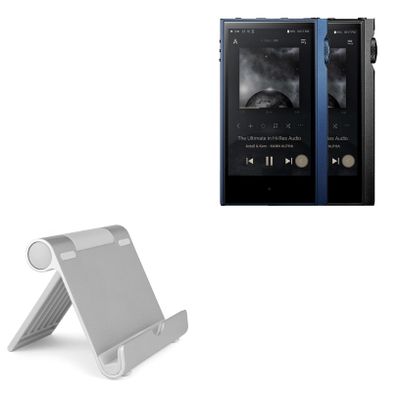 BoxWave Stand and Mount Compatible with Astell & Kern Kann Alpha - VersaView Aluminum Stand, Portable, Multi Angle Viewing Sturdy
