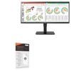 BoxWave Screen Protector Compatible with LG 34 Monitor (34BN770) - ClearTouch Anti-Glare (2-Pack), Anti-Fingerprint Matte Film Skin view 1