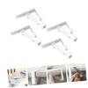 DOITOOL 4pcs Tablecloth Clips for Home Events Adjustable Tablecloth Holders Easy Install Table Skirt Clamps for Weddings Picnics Buffets More view 2