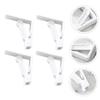 DOITOOL 4pcs Tablecloth Clips for Home Events Adjustable Tablecloth Holders Easy Install Table Skirt Clamps for Weddings Picnics Buffets More view 4