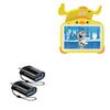 BoxWave Cable Compatible with YosaToo Android 11 Kids Tablet Y10 (10 in) - USB-C to A PortChanger (2-Pack), USB Type-C OTG USB Portable Keychain - Slate Black view 1