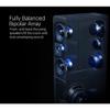 Definitive Technology Dymension DM70 Tower Speaker, Adjustable Bipolar Arrays, 4 BDSS Mid/Bass Woofers & Tweeter, 3XR Architecture, 10" Subwoofer, Dolby Atmos/DTS:X Ready, Home Audio Speakers, Black view 3