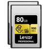 Lexar Gold Series Professional 80GB CFexpress Type-A Memory Card, 2-Pack view 1