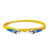 SpeedyFiberTX 1-Pack 200 Feet Duplex Singlemode ST/U to ST/U Fiber Patch Cable, Corning SMF-28 9/125um Ultra Optical Fiber, OS1/OS2 Compatible, Yellow LSZH Cable Jacket view 2