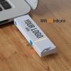 Customized USB Flash Drive Personalized Memory Stick with Writable Labels Logo Printed Jump Drive 8GB 100 Pack view 3