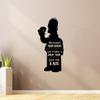 Between Your Genius and My Nothing We Make A Great Team Come On Give Me A Hug - Quote Bart Simpson Silhouette Vinyl Wall Sticker Decal Art Living Room Home Room Nursery Kinder Dcor Size (10x9 inch) view 3