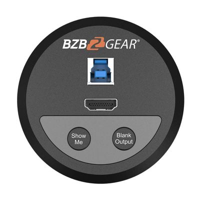 BZBGEAR HDMI and USB 3.0 Table Grommets for BZBGEAR BG-UHD-KVM41 - BG-SC-GRHU
