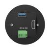 BZBGEAR HDMI and USB 3.0 Table Grommets for BZBGEAR BG-UHD-KVM41 - BG-SC-GRHU view 2