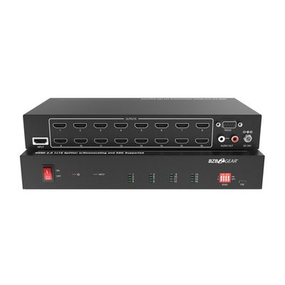 BZBGEAR 1x16 4K UHD HDMI Splitter/Distribution Amplifier with Downscaling and AOC Supported - BG-UHD-DA1X16