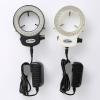 JUIYU Microscope Accessories Kit Adjustable 144 LED Ring Light Illuminator Lamp for Industry Stereo Trinocular Microscope Video Camera Lens Microscope Slides (Color : White) view 2