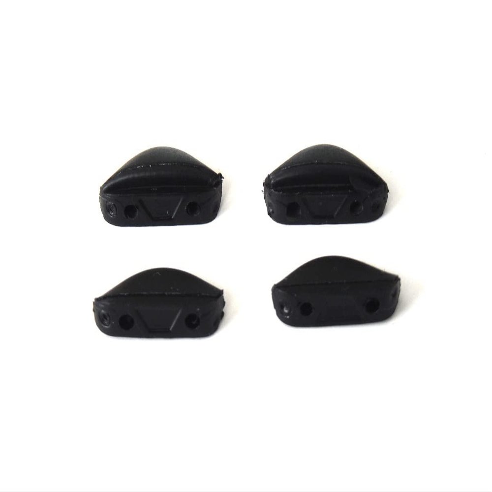 Galaxy Compatible Replacement 4 Pcs Nose Pads For Oakley Fives Squared, Turbine, Straightlink, Chainlink, Crosslink Sweep, Pit Bull ,Valve, Triggerman, Badman (4 Pcs Two Different Size Nose Pad)
