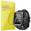 Compatible for PUREROYI Military Smart Watches Screen Protector, [6 Pack] Full Coverage TPU Clear Film Compatible for PUREROYI 1.83'' C20 Pro Military Smart Watches / meoonley C20 Pro 1.83 inch view 1