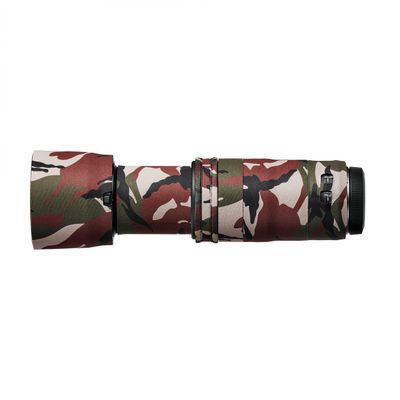 easyCover Lens Protection Camouflage Cover GREEN CAMOUFLAGE Neoprene Lens Protector Cover compatible for Canon RF 100-400mm F5.6-8 IS USM