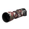 easyCover Lens Protection Camouflage Cover GREEN CAMOUFLAGE Neoprene Lens Protector Cover compatible for Canon RF 100-400mm F5.6-8 IS USM view 2