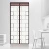 YBLANDRV Insulated Door Curtain Magnetic, Heavy Duty Winter Door Cover Screen Door Self-Closing Privacy, for Air Conditioner Room, Kitchen, Bedroom, Back Door (C 85cmx205cm) view 2