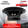 5 CORE 8" Subwoofer Speaker 500W Car Audio Sub Woofer w Aluminum Bullet 4 Ohm Mid Range Deep Bass Replacement Subwoofers - MR 8 BLT R 4oHM view 4