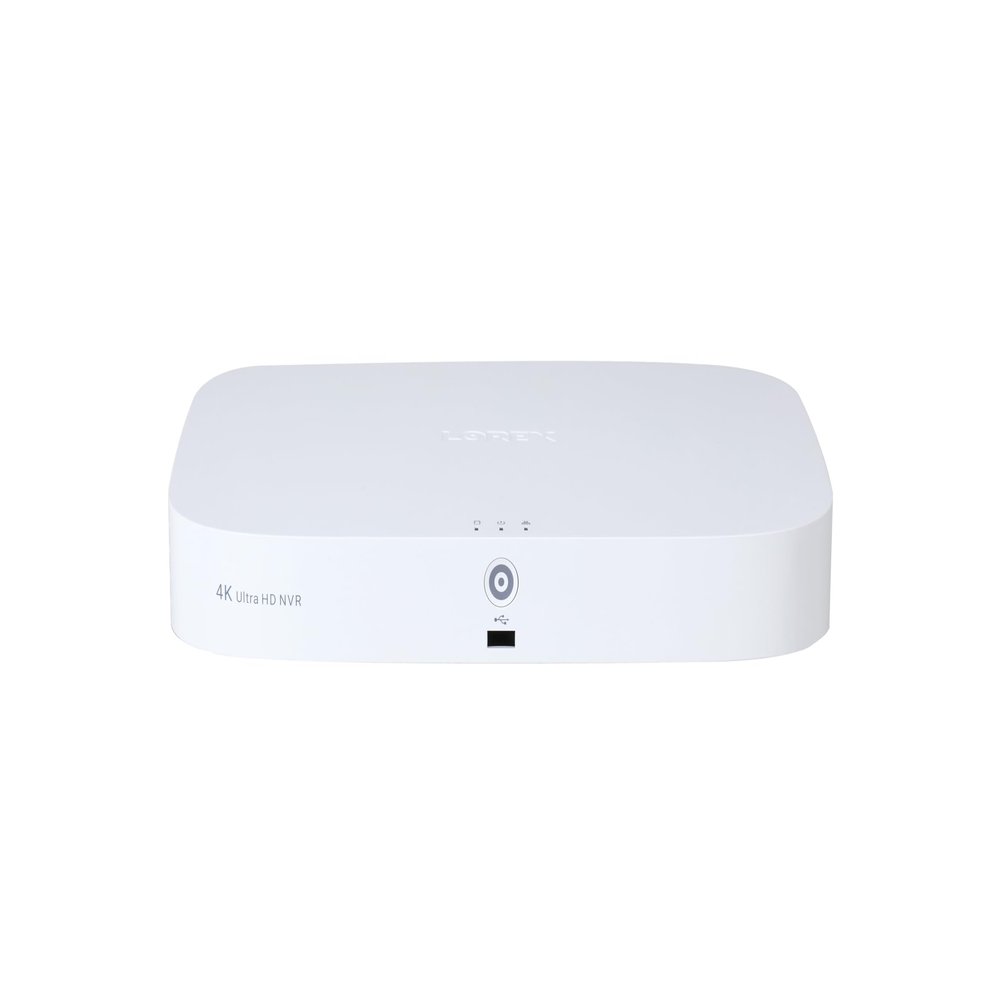 Lorex N843A82 4K 8-Channel 2TB Network Video Recorder (NVR) with Smart Motion Detection, Voice Control and Fusion Capabilities