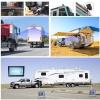 BOIN-E HD1080P Backup Camera Rear View Monitor Kit for RV, 2 Night Vision Back up cams, 10'' Monitor with Shift Screen, Reversing Camera System for Trailer Pickup, Camper, Van view 3