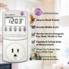 P3 International P4460 Kill A Watt EZ Electricity Usage Monitor, grey (3-Pack) view 2