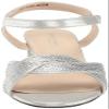 Touch Ups Women's Cam Platform, Silver, 9 Wide view 2