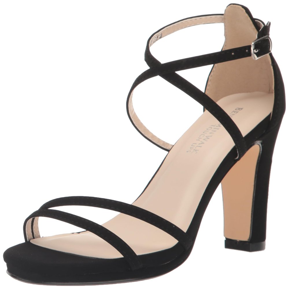 Touch Ups Women's Reign Platform, Black, 11