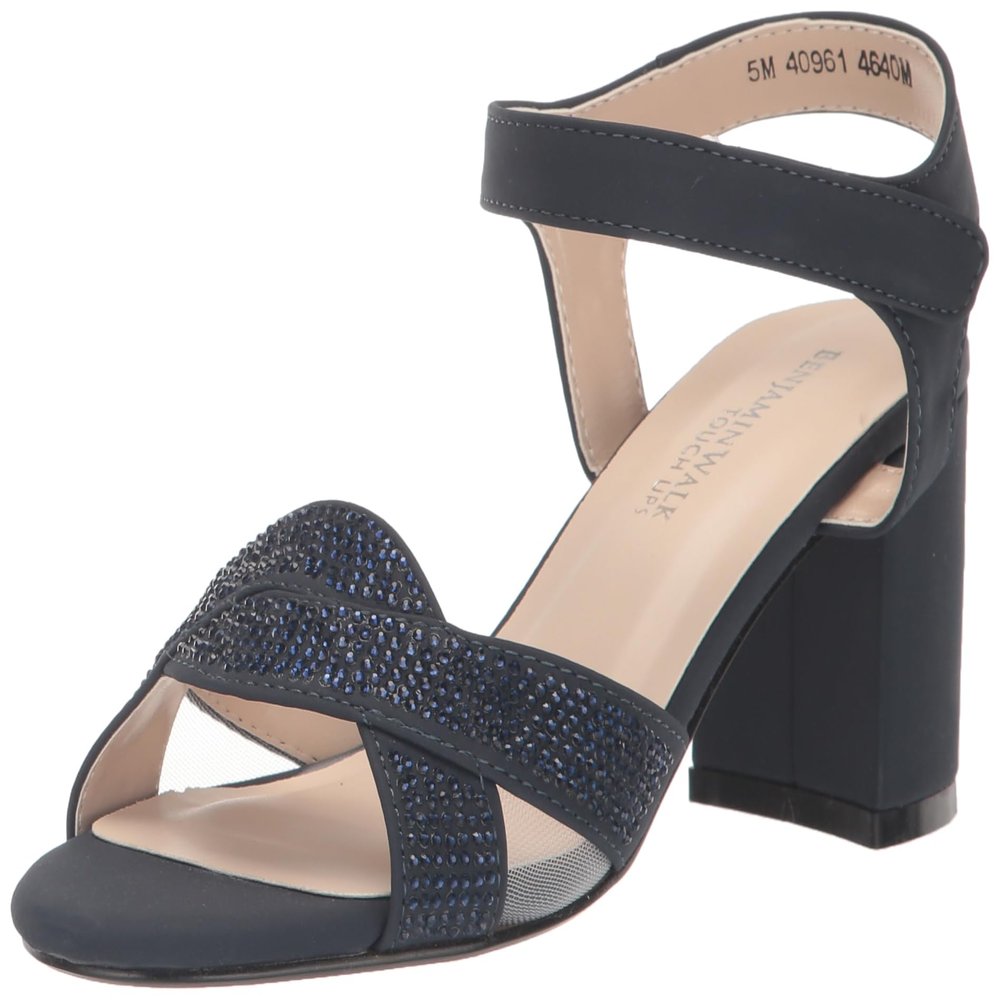 Touch Ups Women's Cam Platform, Navy, 7 Wide