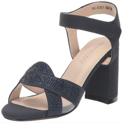 Touch Ups Women's Cam Platform, Navy, 12 Wide