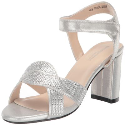 Touch Ups Women's Cam Platform, Silver, 12