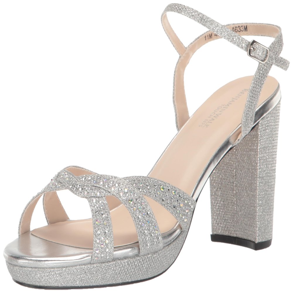 Touch Ups Women's Ava Platform, Silver, 9