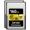 Lexar Gold Series Professional 160GB CFexpress Type-A Memory Card, 2-Pack view 1