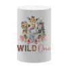 FiVan Jungle Safari Theme Wild One Girl Birthday Party Pillar Stand Rack Cover Elastic Stretch Spandex Fabric Pedestal Cover HP-25 view 2