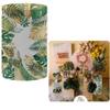 FiVan Jungle Safari Theme Birthday Party Pillar Stand Rack Cover Elastic Stretch Spandex Fabric Pedestal Cover HP-19 view 1