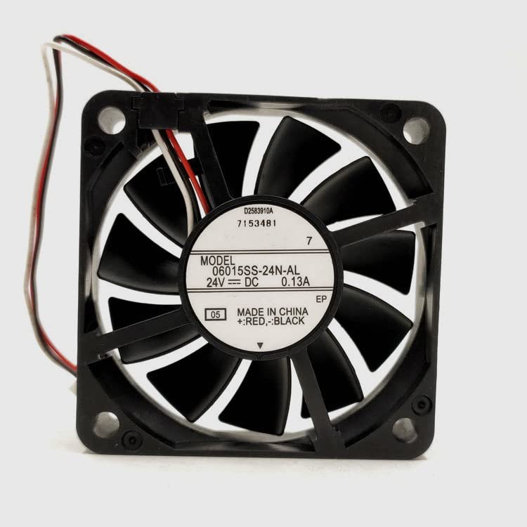 06015SS-24N-AL DC24V 0.13A 6015 6cm 3-Wire Inverter Cooling Fan