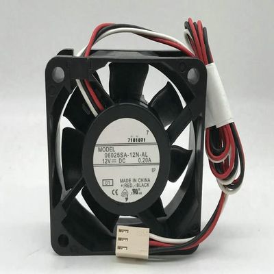 06025SA-12N-AL DC12V 0.20A 6025 6cm 3-Wire Inverter Cooling Fan