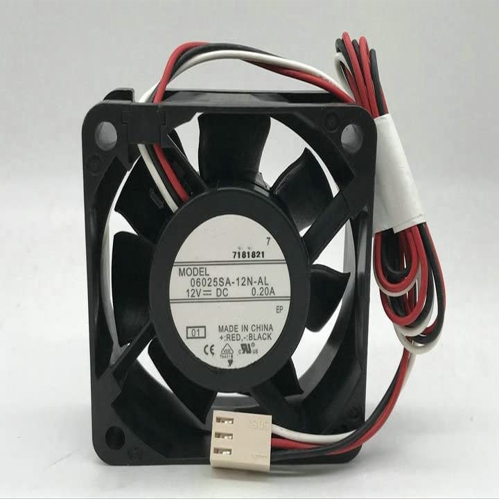 06025SA-12N-AL DC12V 0.20A 6025 6cm 3-Wire Inverter Cooling Fan