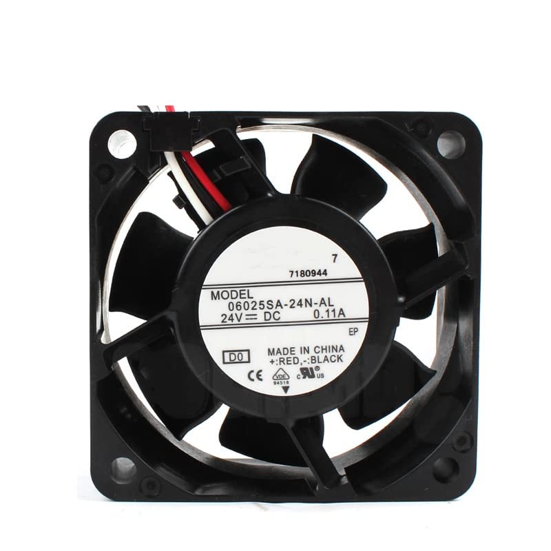 06025SA-24N-AL DC24V 0.11A 6025 6cm 3-Wire Inverter Cooling Fan