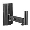 Speaker Wall Mount Bracket Stands, can Left and Right Wobble Adjustment 180, can Lift Adjustment 60, for Home Audio Surround Sound Systems view 1