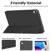 Aoub Case for iPad (A16) 11th Generation 11 inch 2025, iPad 10th Generation Case 10.9 inch 2022 with Pencil Holder, Smart Trifold Stand Cover, Auto Sleep/Wake, Black view 3